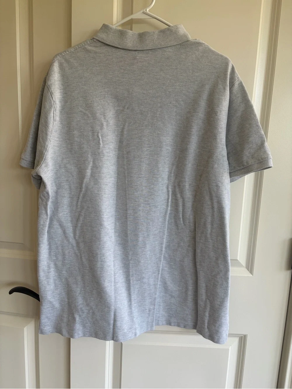 Polo by Ralph Lauren Light Gray Men's Classic Fit Polo Shirt Size XL TG